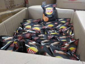 lot 277 image: Case of Lays Barbecue Chips...