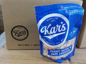 lot 287 image: 6 - 12 oz Bags Kars Peanut Butter ...