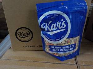 lot 291 image: 6 - 12 oz Bags Kars Peanut Butter ...