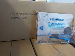 lot 301 image: 12 - 14.3 Pkgs Food Lion Crme Coo...