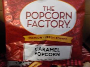 lot 314 image: Box of 2 oz Bags The Popcorn Factor...