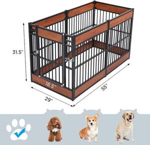 lot 23 image: Rypetmia Dog Heavy Duty Exercise Pen