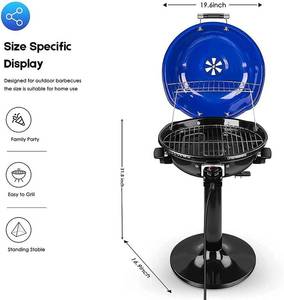 lot 31 image: ManVi High Power 1800W Electric Smokeless BBQ Grill