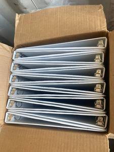 White Three-Ring Binders