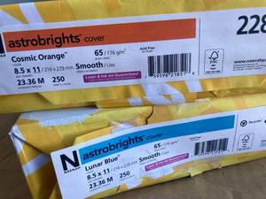 Astrobrights Cover Stock