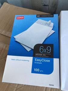 6 x 9 Envelopes