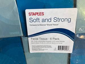 Soft and Strong Facial Tissue
