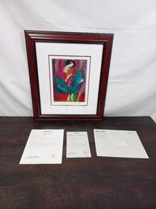 lot 6 image: Signed And Numbered Print Petite Fille By Linda Le Kinff