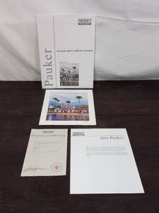 lot 15 image: Signed Print Reflections By Alex Pauker
