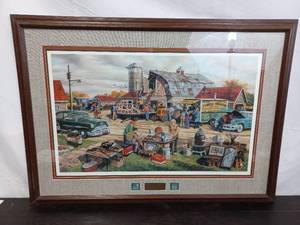 lot 21 image: Signed And Numbered Artist Proof Country Auction By Ken Zylla