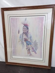 lot 25 image: Signed And Numbered Print The Soul Of His Memory By Ray Padre Johnson
