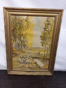 lot 30 image: Framed Print Day In Autumn