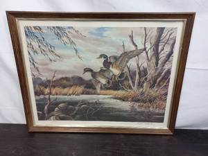 lot 33 image: Signed And Numbered Grant Gilderhus Print