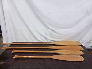 lot 37 image: Four Different Size Paddles