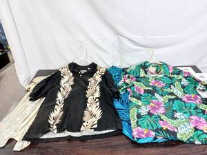 lot 56 image: Four Vintage Hawaiian Shirts