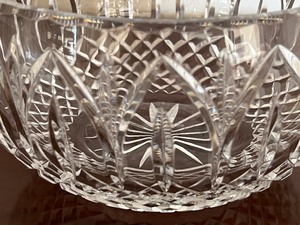 Large Elegant Crystal Bowl