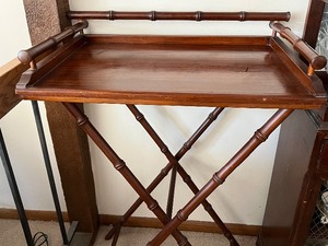Fun Rattan Look Side Table