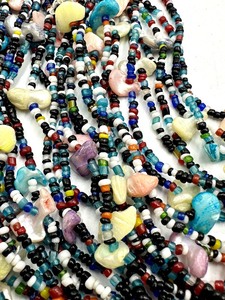 Multi Strand Colorful Beaded Necklace