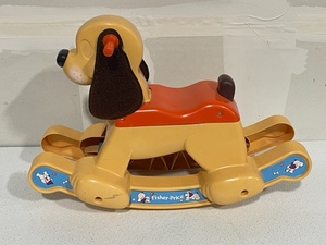 Vintage Fischer Price Rocking Dog