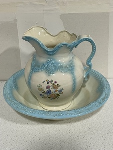 Vintage Arnels Pitcher and Wash Basin