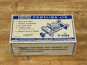 Vintage Craftsman Doweling Jig in Box