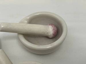 lot 82 image: 3 Mortar and Pestle Grinding Bowls