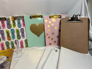 lot 112 image: Office Clipboards, Binders, Dividers, and More