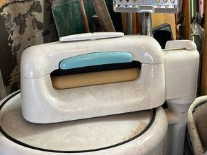lot 147 image: Antique Maytag Wringer Washer See Details for Moving
