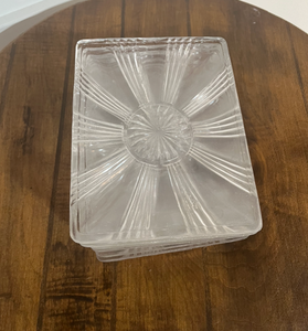 lot 38 image: Vintage Starburst Plates Set of 7