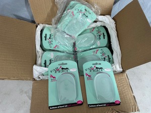 lot 256 image: 28 New Pairs Fab Feet Heel Gel Cushions