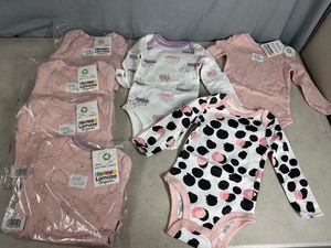 lot 260 image: 15 New Lamaze Organic Baby Onesies