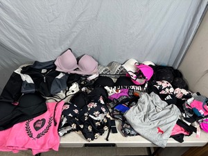lot 265 image: Large Lot of Victorias Secret Swimsuits, Clothing, Bras, and More