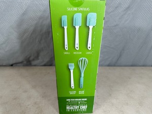 lot 288 image: New Green Life 5 Pc Cooking  Baking Utensils