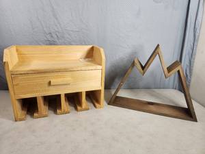 lot 43 image: New Wood Items