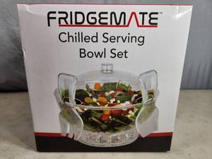 lot 53 image: New Chilled Serving Bowl Set