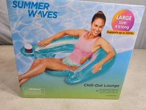 lot 55 image: New Large Chill Out Lounger