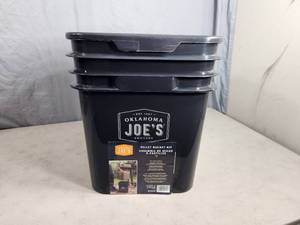 lot 63 image: New Oklahoma Joes Pellet Bucket Kit