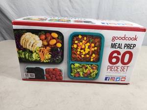 lot 83 image: New Good Cook 60 Piece Meal Prep Kit