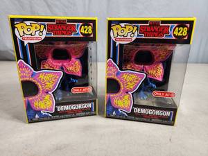 lot 104 image: 2 New Stranger Things Funko Pop Figurines