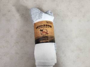 lot 106 image: New 4 Pack of Hiwassee Trading Co Socks