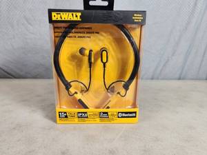 lot 110 image: New DeWalt Jobsite Pro Wireless Earphones