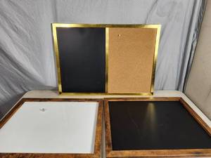 lot 126 image: Magnetic Whiteboard, Chalkboard, Corkboard