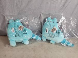 lot 137 image: 2 New Gund Dino Kitty Plush Animals