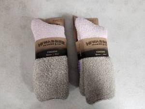 lot 157 image: 2 New Super Soft Pair of Hiwassee Trading Co Socks