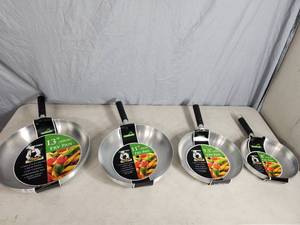 lot 162 image: Set of 4 New EuroHome Pans