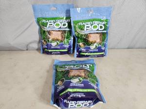 lot 184 image: 3 New Bags of Rapid Repair Lawn Spot Repair