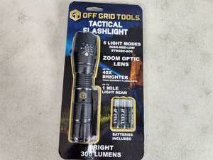 lot 193 image: New Off The Grid Tools Tactical Flashlight