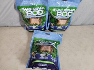 lot 215 image: 3 New Bags of Rapid Repair Lawn Repair Pods