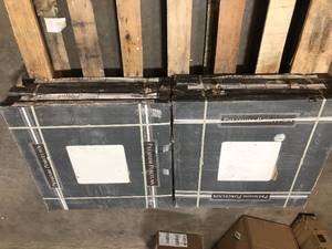 MSI  Yulong White 24 in. x 24 in. Polished Porcelain Stone Look Floor and Wall Tile (16 sq. ft.Case) 9 cases, Customer return Review all pictures