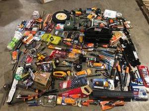 Mix Lot of assorted small tools Customer returns Review all pictures